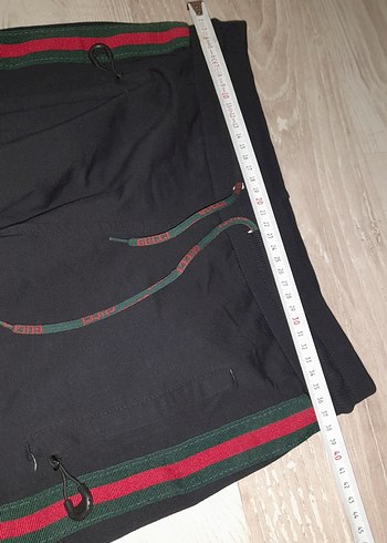 bay bayan giyebilir Siyah Nakışlı Eşofman Altı - Görsel 12