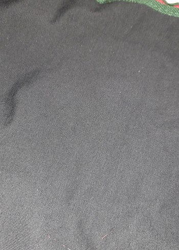 bay bayan giyebilir Siyah Nakışlı Eşofman Altı - Görsel 11