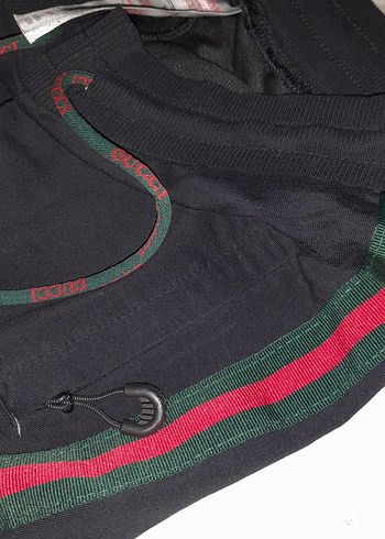 bay bayan giyebilir Siyah Nakışlı Eşofman Altı - Görsel 18