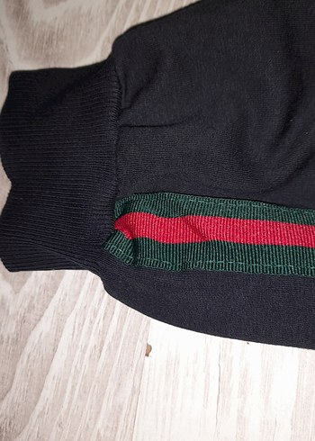 bay bayan giyebilir Siyah Nakışlı Eşofman Altı - Görsel 15