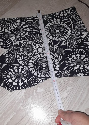 Bohem Siyah Desenli Mini Mayo alt yok - Görsel 10