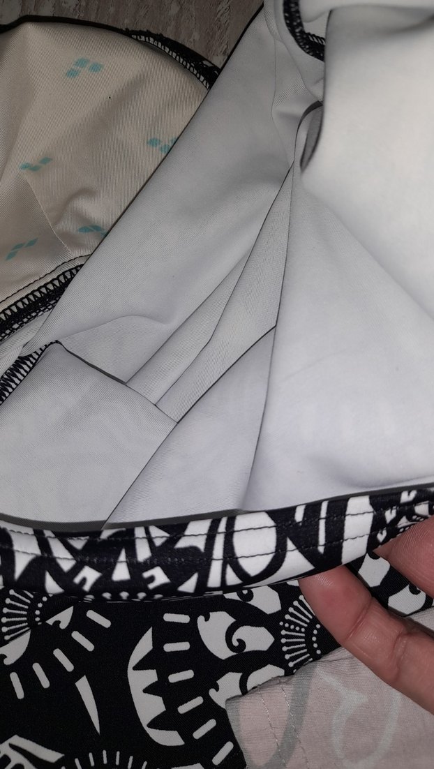 Bohem Siyah Desenli Mini Mayo alt yok - Görsel 5