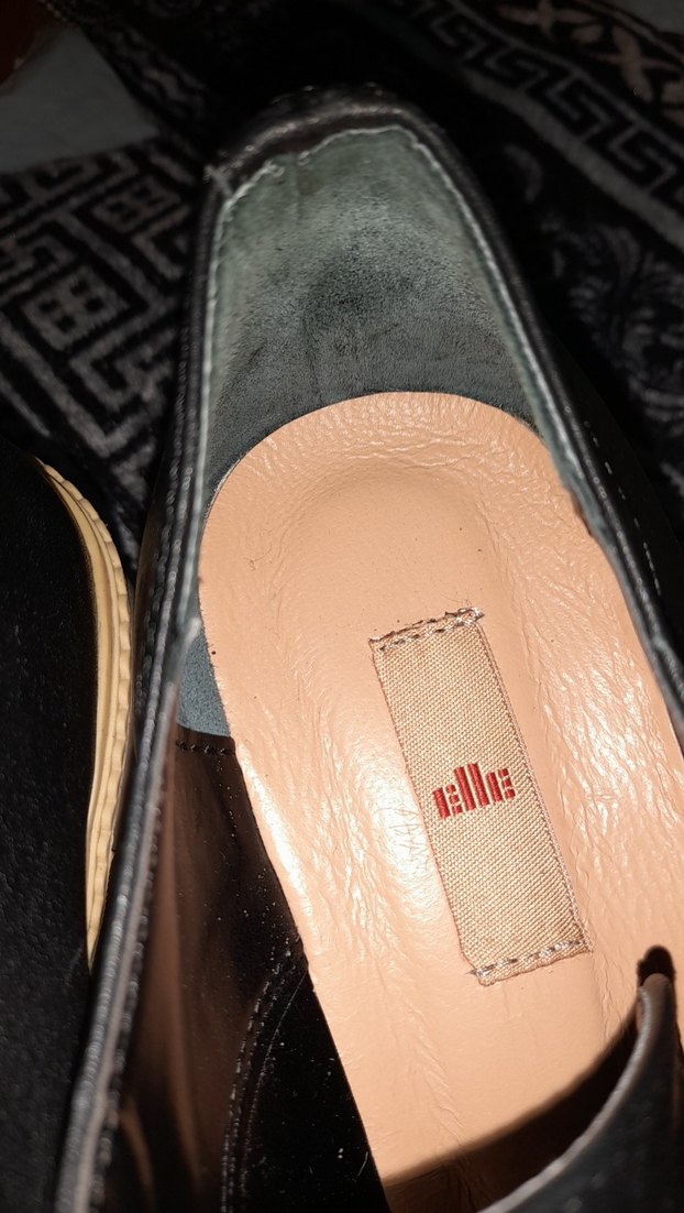 Siyah Platform Topuklu Kadın Oxfords - Görsel 5