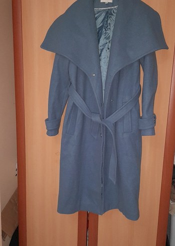 Kadın Uzun Kemerli Kaban 1 kere kullandım - Görsel 8