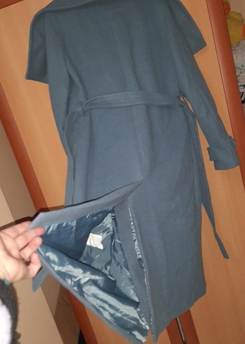 Kadın Uzun Kemerli Kaban 1 kere kullandım - Görsel 14