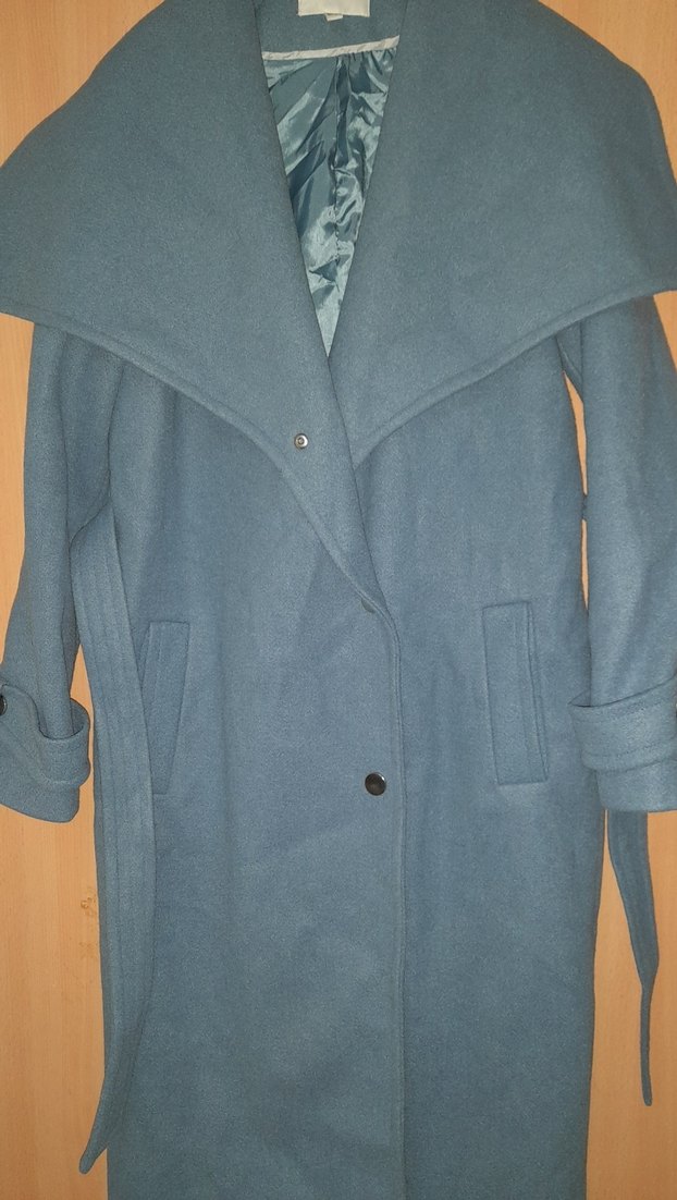 Kadın Uzun Kemerli Kaban 1 kere kullandım - Görsel 3