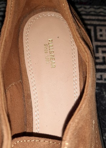 Kahverengi Süet kadın Günlük Ayakkabı - Görsel 4