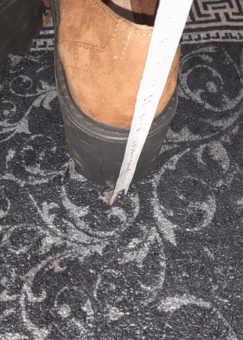 Kahverengi Süet kadın Günlük Ayakkabı - Görsel 12