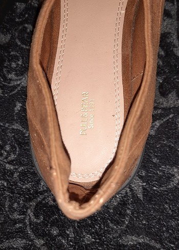 Kahverengi Süet kadın Günlük Ayakkabı - Görsel 10