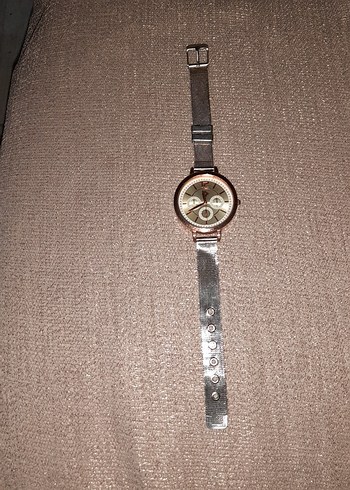 Gri Kadın Saat Bel Detaylı pili bitik - Görsel 2