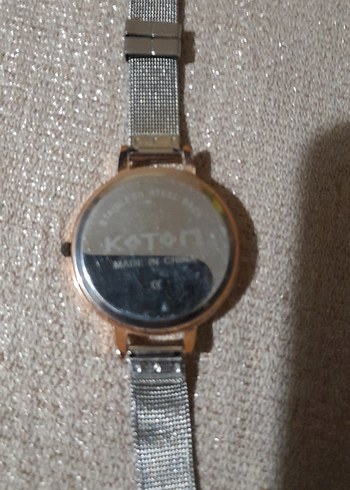 Gri Kadın Saat Bel Detaylı pili bitik - Görsel 6