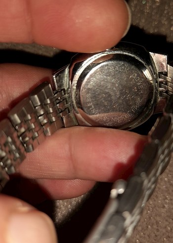 Gri Kadın Kol Saati Tokalı pili bittik - Görsel 5