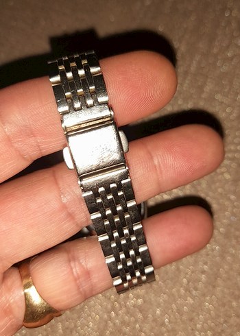 Gri Kadın Kol Saati Tokalı pili bittik - Görsel 4