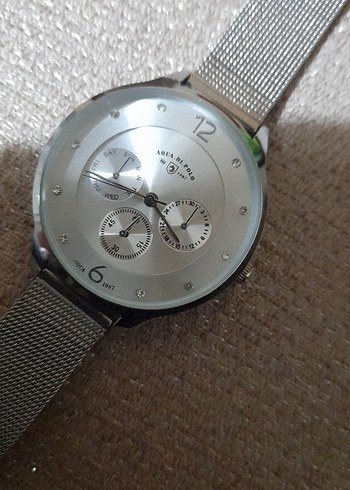 Gri Kadın Saat pili bitmiş - Görsel 6