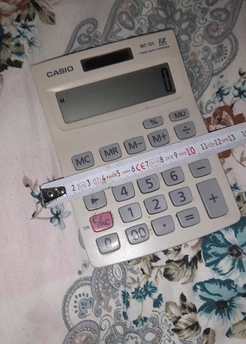 Casio Beyaz Hesap Makinesi MZ-12S - Görsel 7