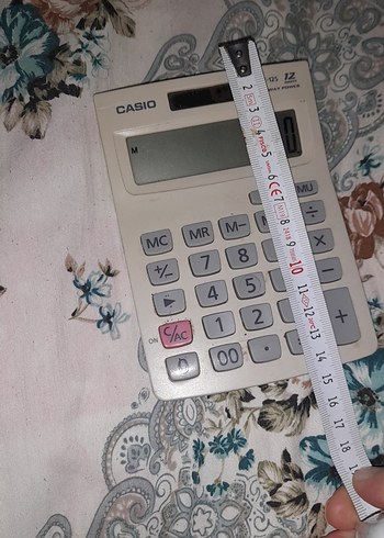 Casio Beyaz Hesap Makinesi MZ-12S - Görsel 6