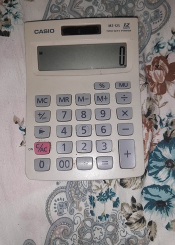 Casio Beyaz Hesap Makinesi MZ-12S - Görsel 5