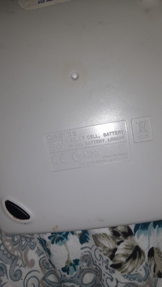 Casio Beyaz Hesap Makinesi MZ-12S - Görsel 3