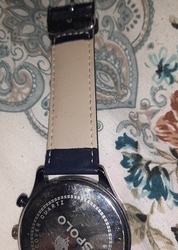 Koyu Mavi Deri Kayışlı Erkek Saat - Görsel 9