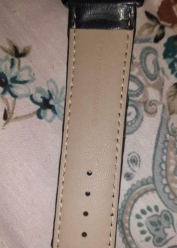 Koyu Mavi Deri Kayışlı Erkek Saat - Görsel 8