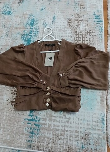 m Beden Bsl marka crop bluz