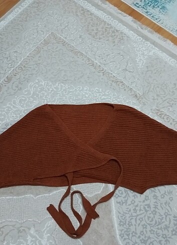 diğer Beden Crop kahve hırka