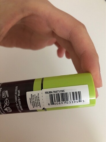 Beden Nyx fat oil