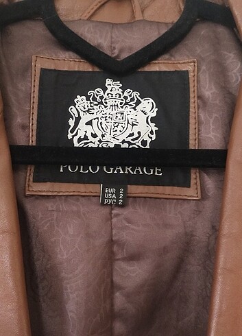 Polo Garage Vegan deri ceket