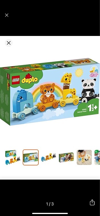 Lego duplo ilk hayvan trenim