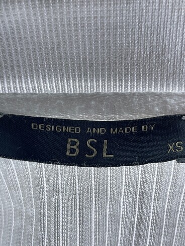 xs Beden beyaz Renk BSL FASHION T-shirt %70 İndirimli.