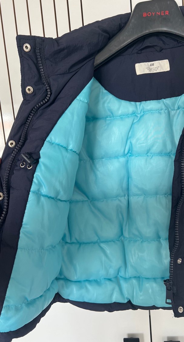 H&M erkek Çocuk Lacivert mont - Görsel 3