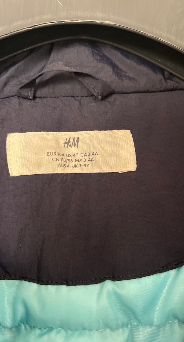 H&M erkek Çocuk Lacivert mont - Görsel 2