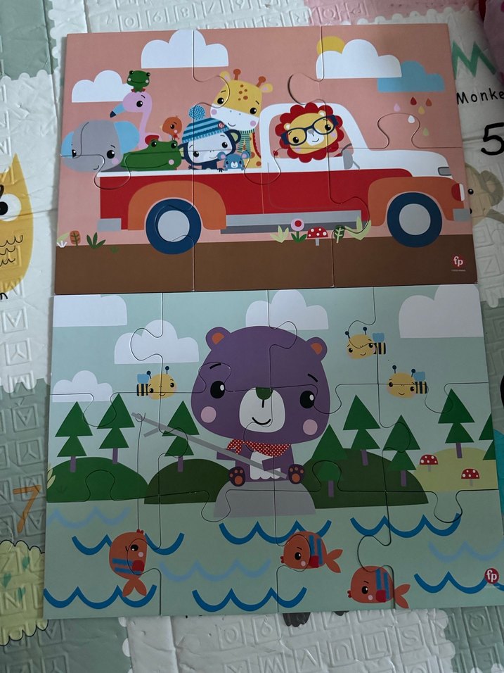 Fisher-Price 2'si 1 Arada Bebek Yapbozu - Görsel 2