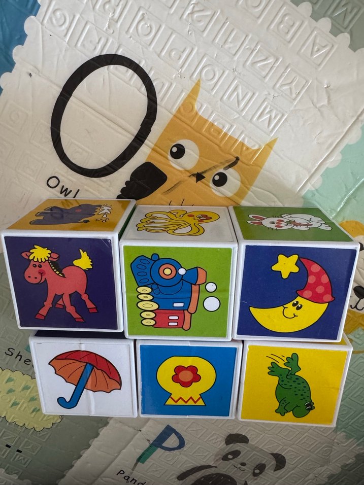 Renkli Eğitici Oyun Küpleri - Görsel 2