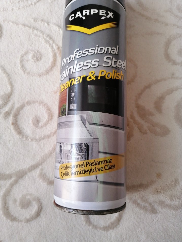 Carpex Paslanmaz Çelik Temizleyici ve Parlatıcı - Görsel 2
