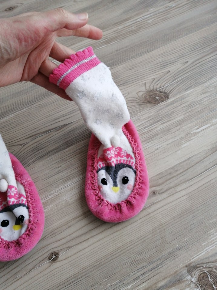 Kız Çocuk  Ev çorabı, ev patiği - Görsel 3