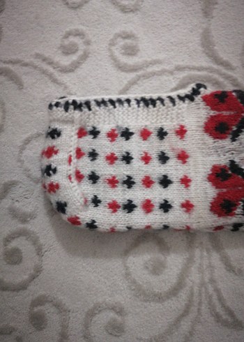 Örgü patik, çeyizlik patik, çeyizlik çetik - Görsel 3