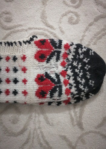 Örgü patik, çeyizlik patik, çeyizlik çetik - Görsel 2