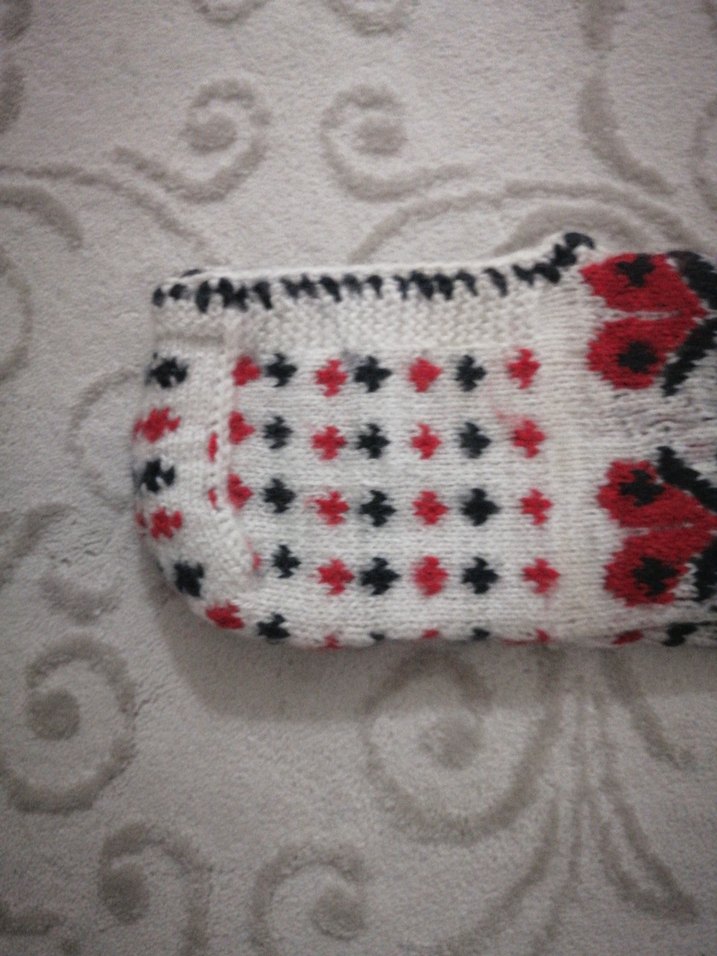 Örgü patik, çeyizlik patik, çeyizlik çetik - Görsel 3