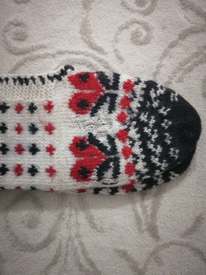 Örgü patik, çeyizlik patik, çeyizlik çetik - Görsel 2