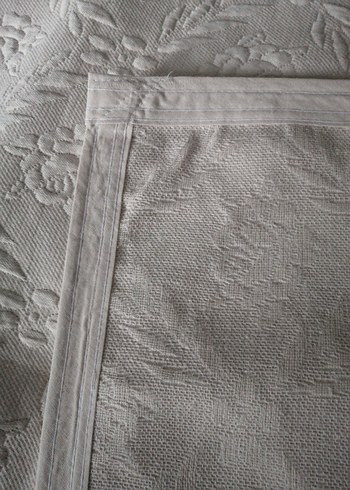 Çift kişilik Yatak Örtüsü, çift kişilik pike, dokuma pike - Görsel 7