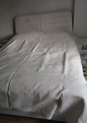 Çift kişilik Yatak Örtüsü, çift kişilik pike, dokuma pike - Görsel 4