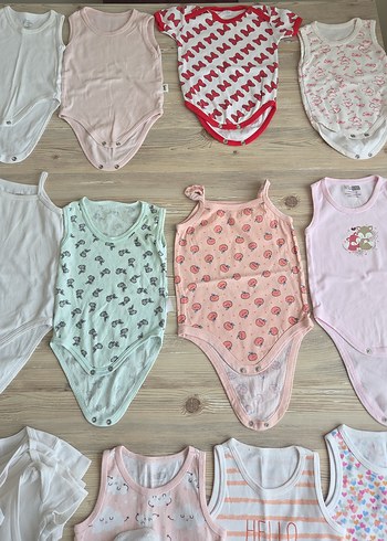 bebek Çıtçıtlı Body, bebek zıbın - Görsel 12