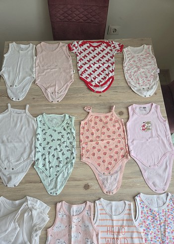 bebek Çıtçıtlı Body, bebek zıbın - Görsel 4
