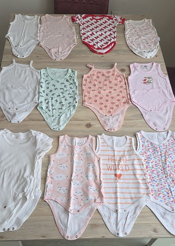 bebek Çıtçıtlı Body, bebek zıbın - Görsel 5