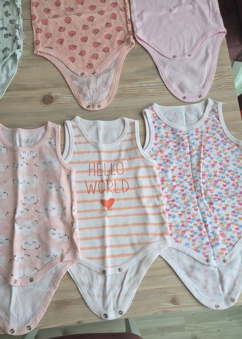 bebek Çıtçıtlı Body, bebek zıbın - Görsel 8