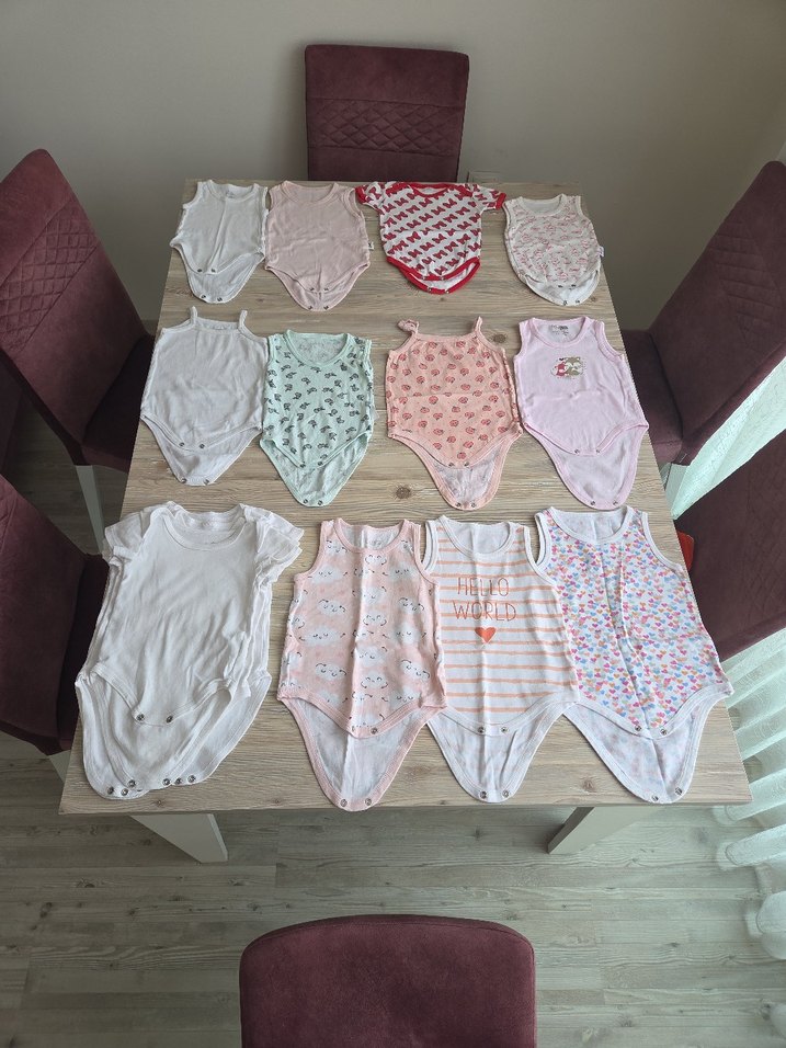 bebek Çıtçıtlı Body, bebek zıbın - Görsel 2