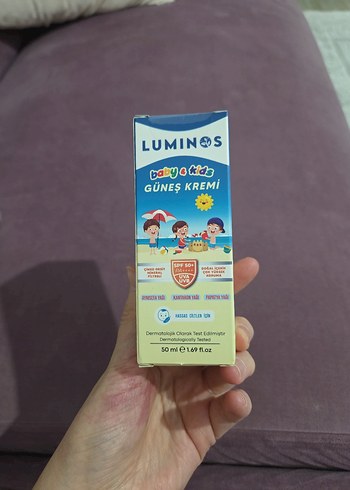 Luminos Bebek ve Çocuk Güneş Kremi 50 ml - Görsel 4