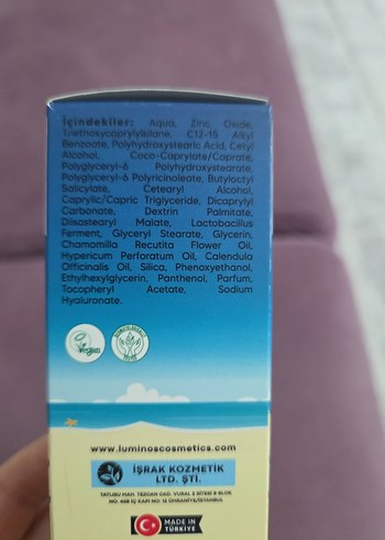 Luminos Bebek ve Çocuk Güneş Kremi 50 ml - Görsel 2