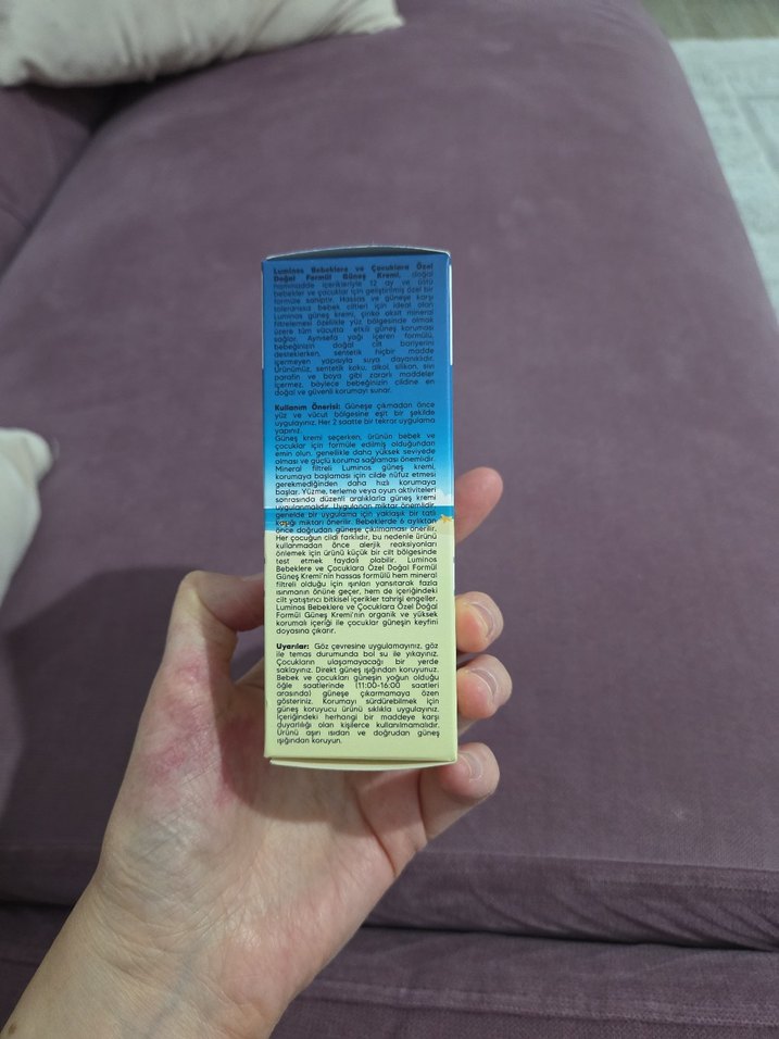 Luminos Bebek ve Çocuk Güneş Kremi 50 ml - Görsel 5